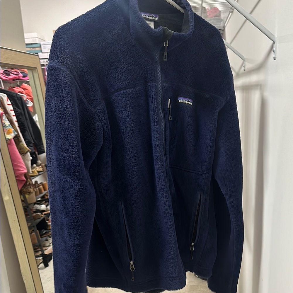Patagonia Navy Fleece Jacket